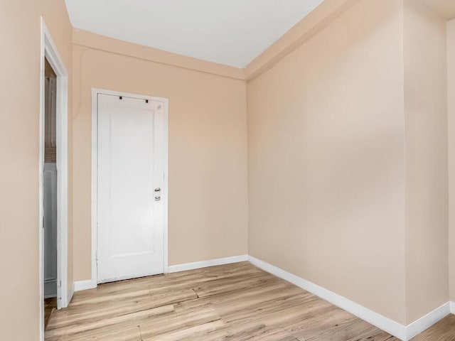 44 Metropolitan Oval Unit 10D, Bronx, NY 10462 - empty room featuring light wood-type flooring and baseboards