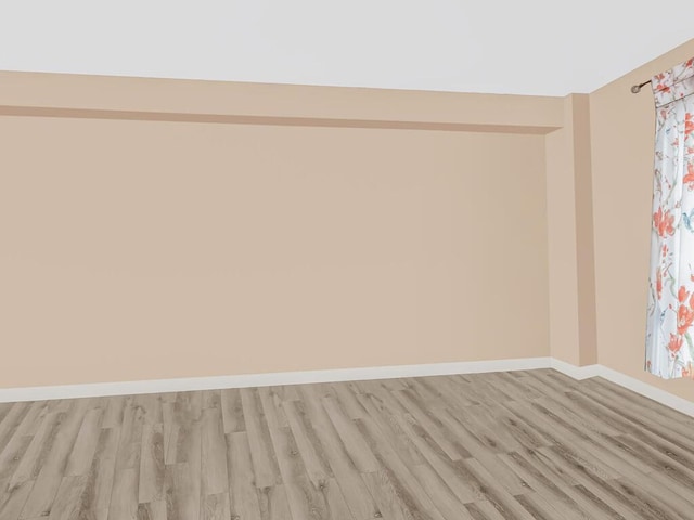 44 Metropolitan Oval Unit 10D, Bronx, NY 10462 - empty room with light wood-style flooring and baseboards
