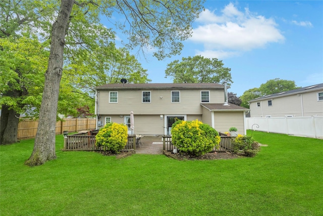 243 Sunflower Ln, Islandia, NY 11749 - view of rear view of property
