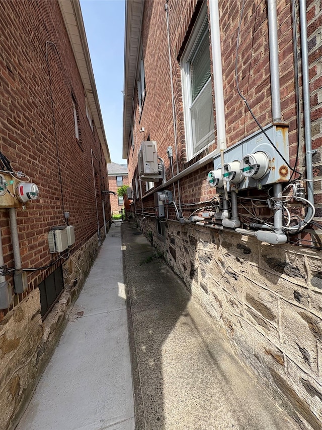 4279 Oneida Ave, Bronx, NY 10470 - view of side of property with brick siding