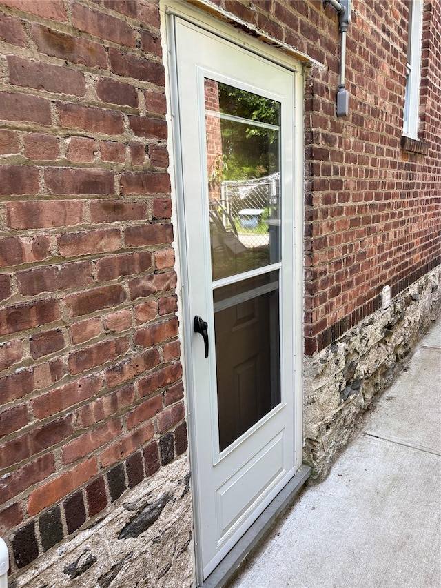 4279 Oneida Ave, Bronx, NY 10470 - doorway to property with brick siding