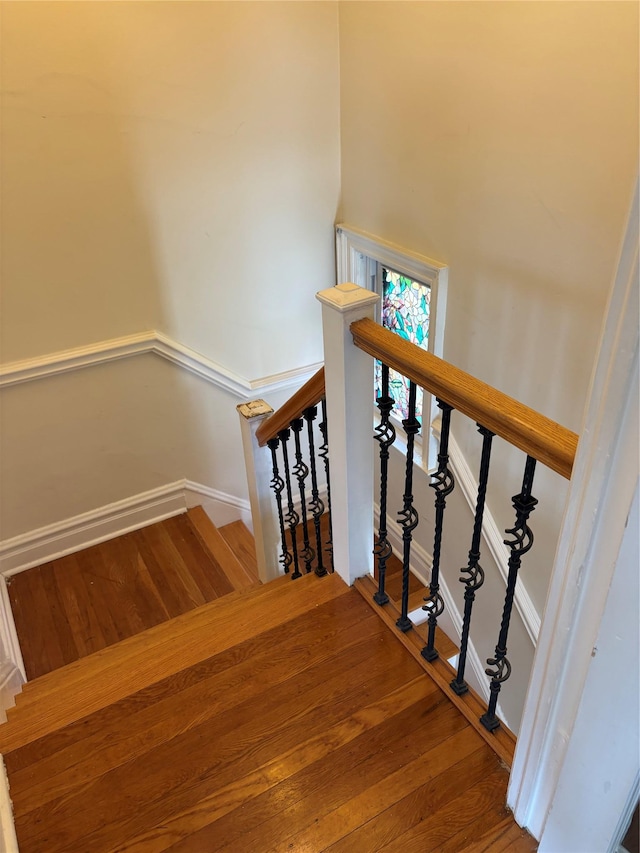 4279 Oneida Ave, Bronx, NY 10470 - stairs featuring wood finished floors