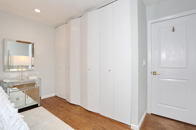 100 Dowd St Unit C12, Haverstraw, NY 10927 - bedroom featuring wood finished floors, baseboards, and recessed lighting