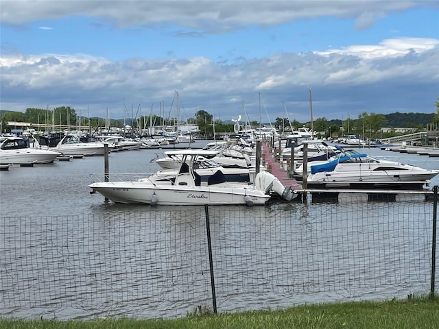 100 Dowd St Unit C12, Haverstraw, NY 10927 - dock area with a water view