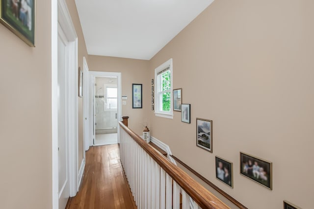 37 Lee Ave, Yonkers, NY 10705 - hall with an upstairs landing and light wood finished floors