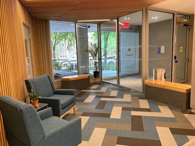99-72 66rd Unit 7Aa, Rego Park, NY 11374 - lobby featuring expansive windows
