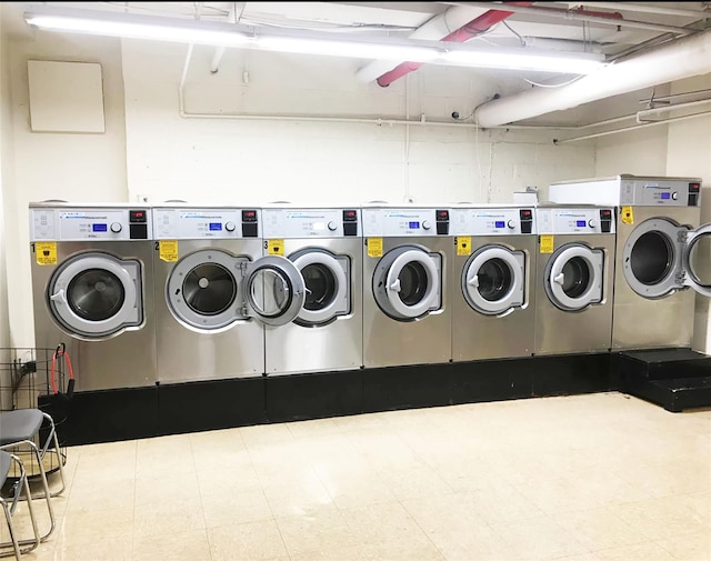 99-72 66rd Unit 7Aa, Rego Park, NY 11374 - shared laundry room with washer and clothes dryer