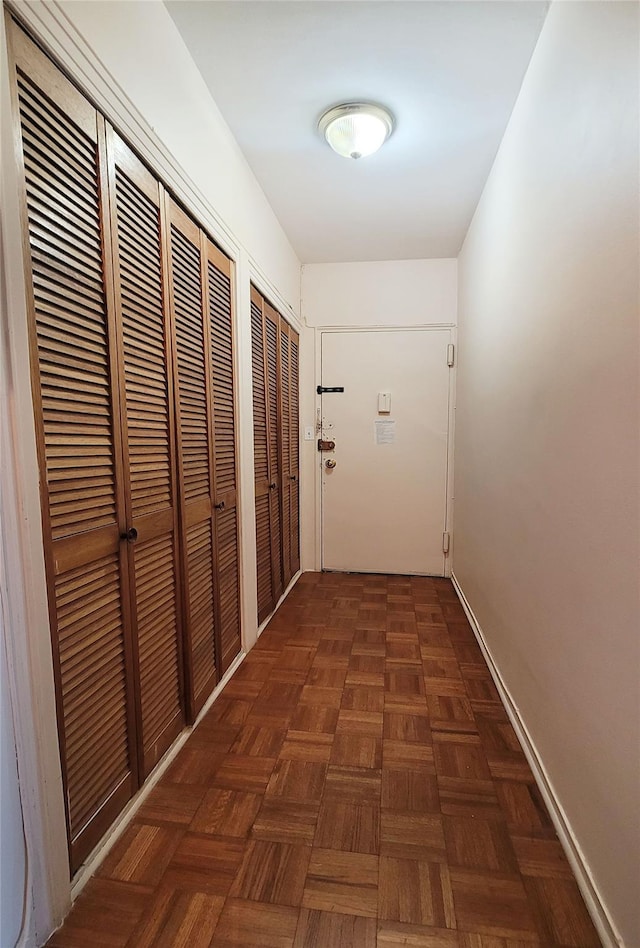 99-72 66rd Unit 7Aa, Rego Park, NY 11374 - hall featuring baseboards