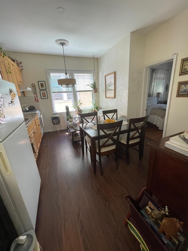 108-41 51st Ave, Corona, NY 11368 - dining area featuring dark wood-style floors