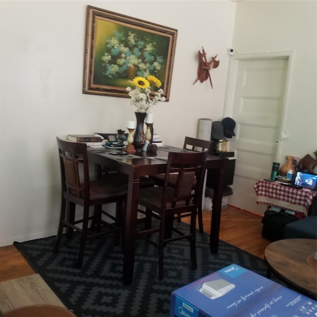 48-36 90th St, Elmhurst, NY 11373 - dining area with wood finished floors