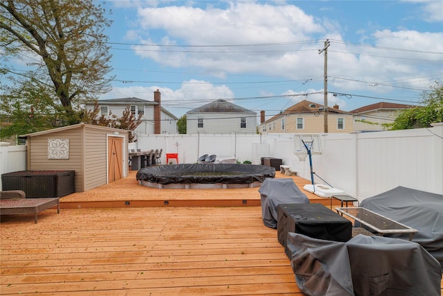 630 W Chester St, Long Beach, NY 11561 - wooden terrace featuring a fenced backyard