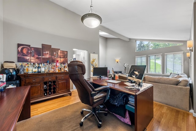 30 Apple Hill Dr, Cortlandt Manor, NY 10567 - office space featuring light wood-type flooring and lofted ceiling