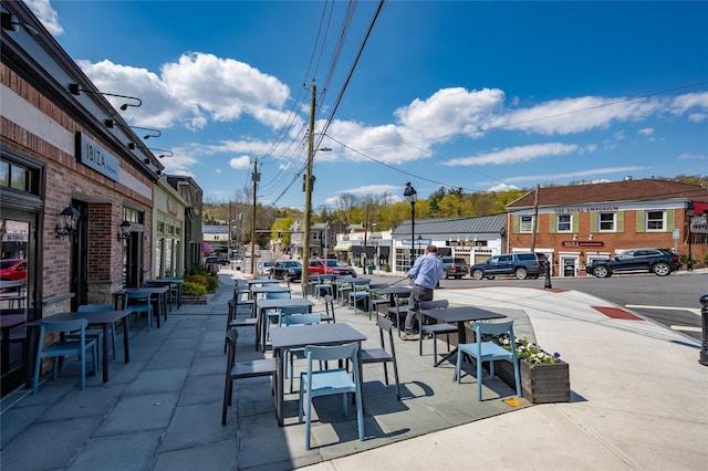 324 N Greeley Ave, Chappaqua, NY 10514 - view of patio / terrace featuring a residential view