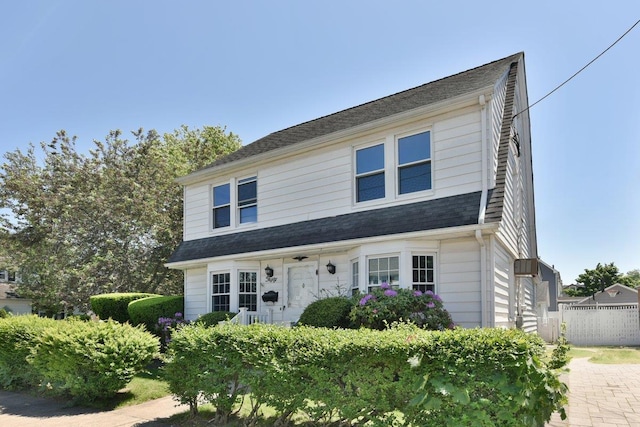 50 Fordham St, Williston Park, NY 11596 - view of front of property featuring roof with shingles