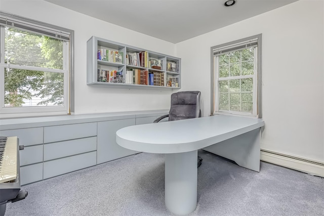 11 Kings Gate Rd, Suffern, NY 10901 - home office with a baseboard heating unit
