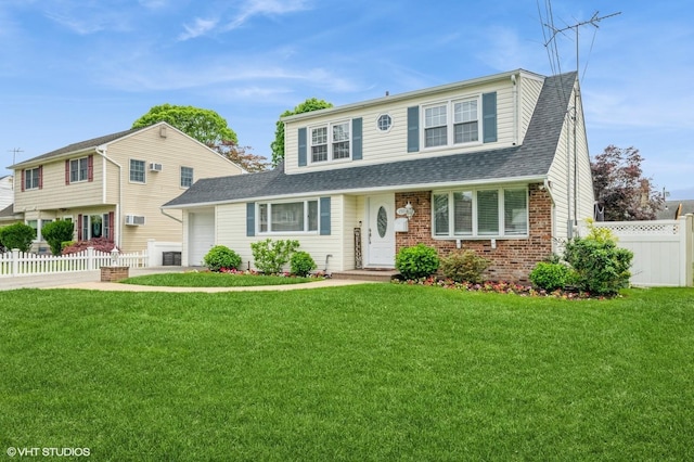 150 Arthur St, Massapequa Park, NY 11762 - view of front facade featuring brick siding, a garage, roof with shingles, and driveway
