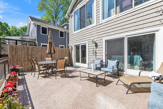 41-27 Orient Ave, Douglaston, NY 11363 - view of patio / terrace featuring outdoor dining area
