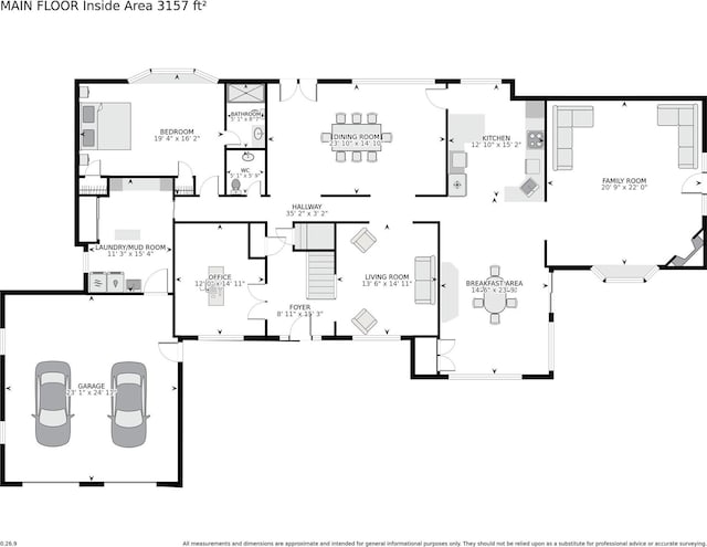 14 Rockwood Rd W, Manhasset, NY 11030 - floor plan / room layout