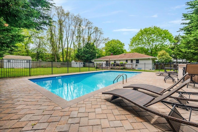 4200 Rocky Point Rd, East Marion, NY 11939 - view of swimming pool featuring a patio