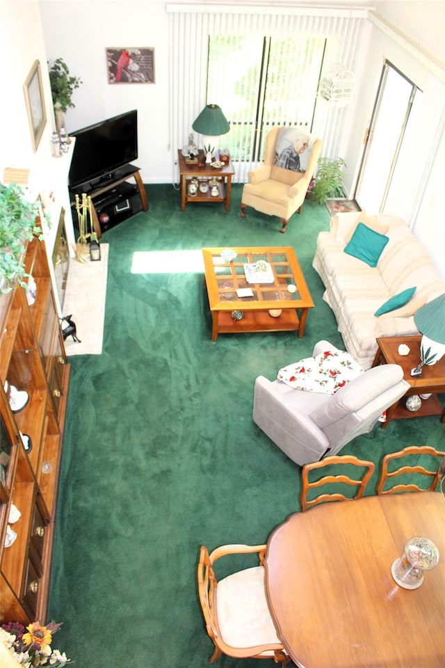 1 Rose Ct, East Islip, NY 11730 - view of carpeted living room