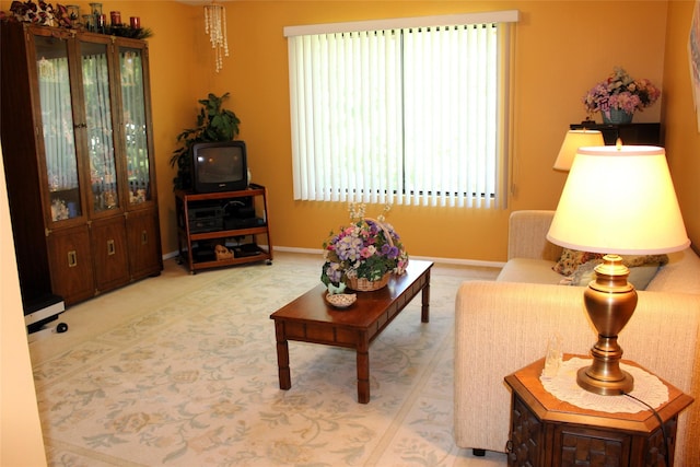 1 Rose Ct, East Islip, NY 11730 - living room with baseboards