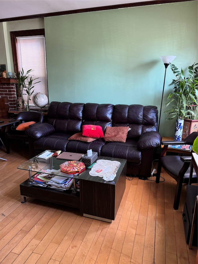 59-32 163rd St, Fresh Meadows, NY 11365 - living room with light wood-style floors