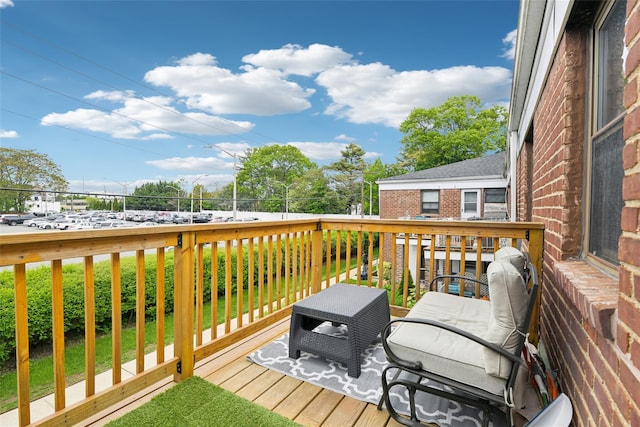 1213 E Broadway Unit B25, Hewlett, NY 11557 - view of wooden terrace