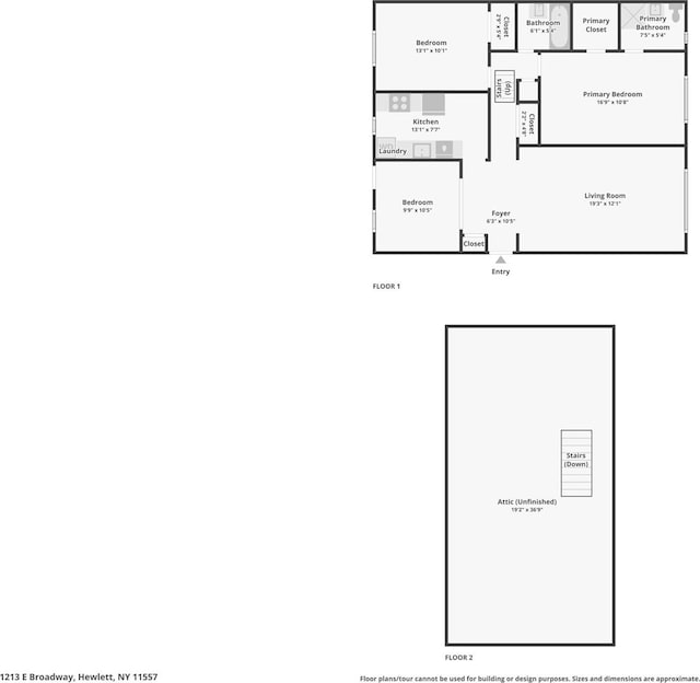 1213 E Broadway Unit B25, Hewlett, NY 11557 - room layout