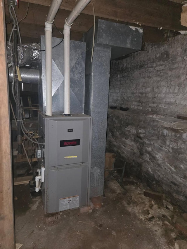 view of utility room
