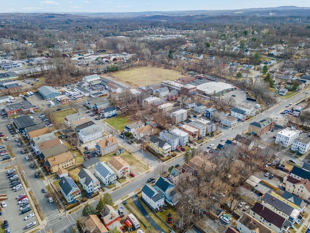 aerial view of property and surrounding area