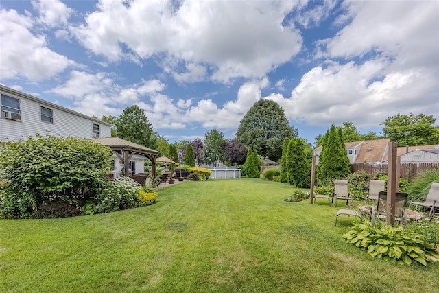 17 Daytona Beach Pl, Coram, NY 11727 - view of yard featuring a gazebo