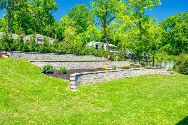530 N Midland Ave N, Nyack, NY 10960 - view of yard with view of scattered trees