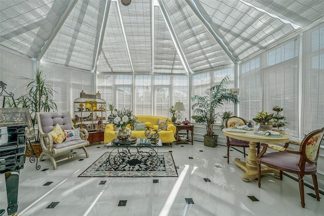 100 Mark Ln, Atlantic Beach, NY 11509 - sunroom / solarium with high vaulted ceiling