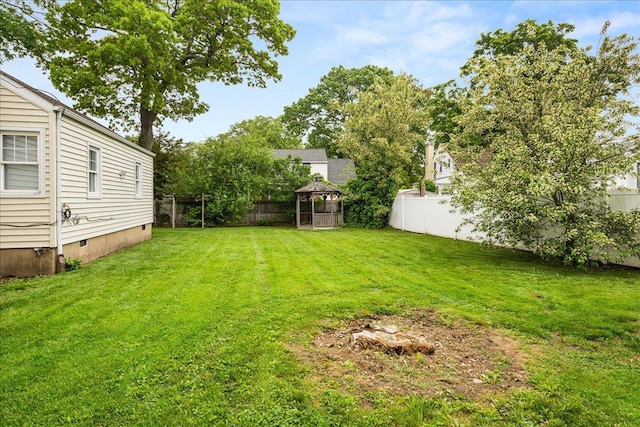 769 De Mott Ave, North Baldwin, NY 11510 - view of yard with a gazebo