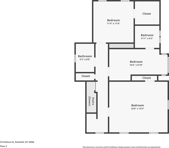 213 Walnut St, Peekskill, NY 10566 - property floor plan