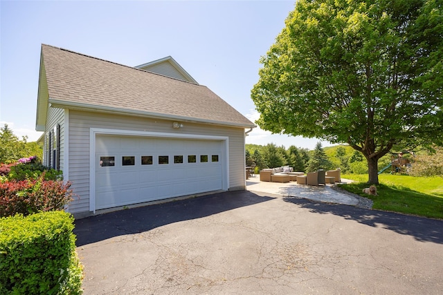 100 Meadow Ridge Ln, Lagrangeville, NY 12540 - view of garage