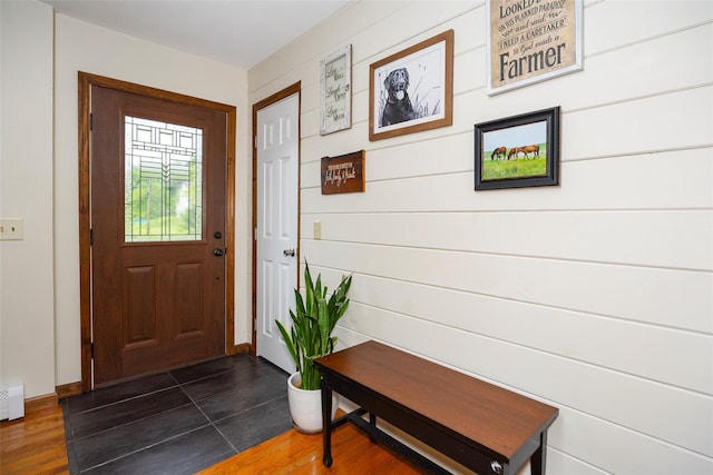 186 Oswego Rd, Pleasant Valley, NY 12569 - entryway with dark wood finished floors