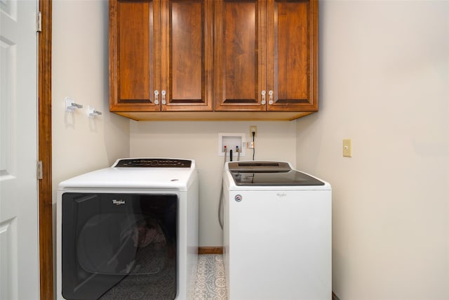 186 Oswego Rd, Pleasant Valley, NY 12569 - laundry area with washer and dryer, cabinet space, and baseboards