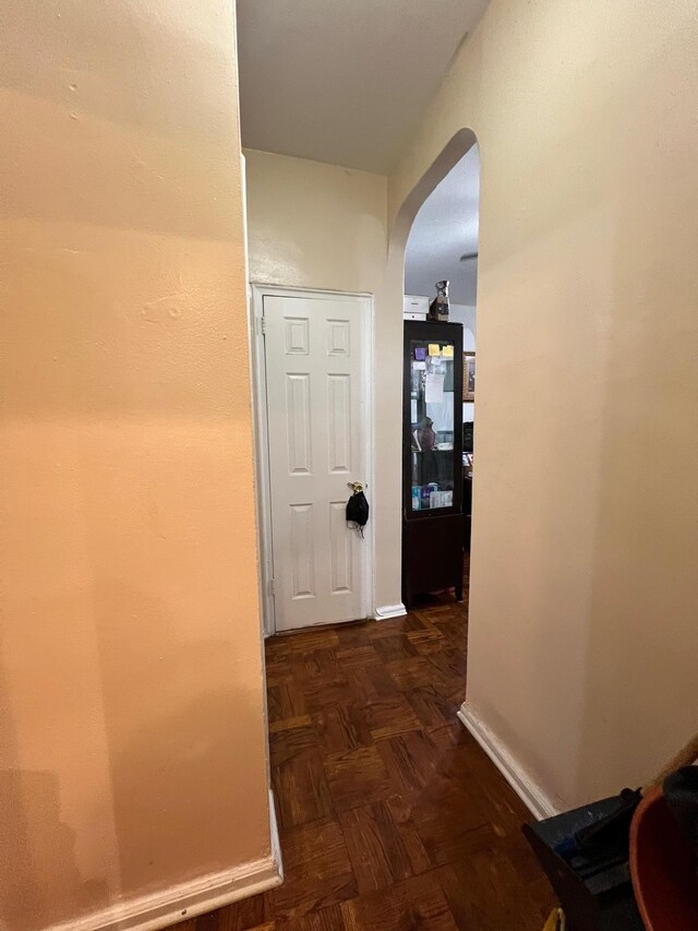 3239 Barker Ave Unit L J, Bronx, NY 10467 - hallway featuring arched walkways
