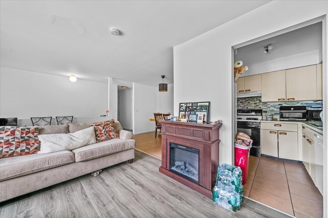 49 Ruth Ct, Middletown, NY 10940 - living area with light wood-style flooring