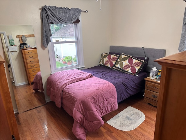 65 Stephen Pl, Valley Stream, NY 11580 - bedroom with wood finished floors