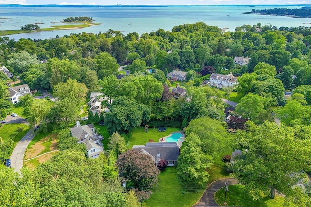 68 Greenhaven Rd, Rye, NY 10580 - aerial view of property and surrounding area with a large body of water