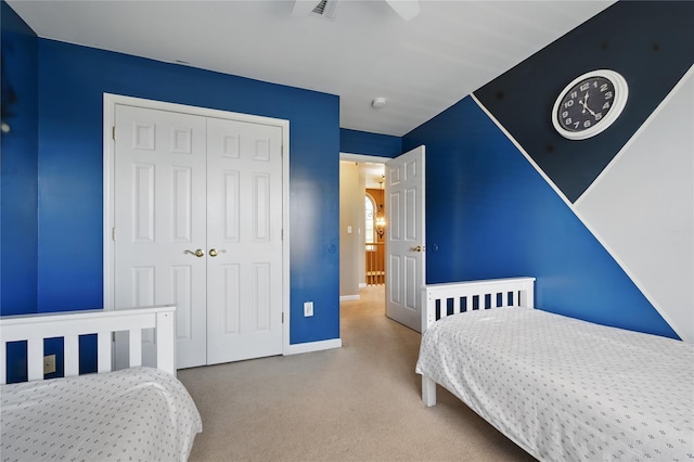 15 Prestwick Dr, Monroe, NY 10950 - carpeted bedroom with a closet and baseboards
