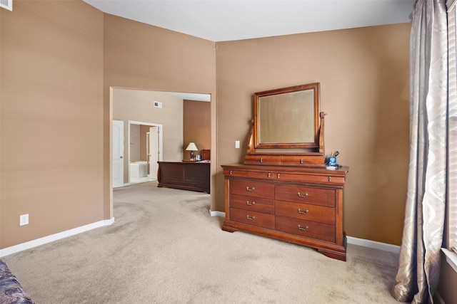 837 Huntington Dr Unit 152, Fishkill, NY 12524 - bedroom featuring light colored carpet and baseboards