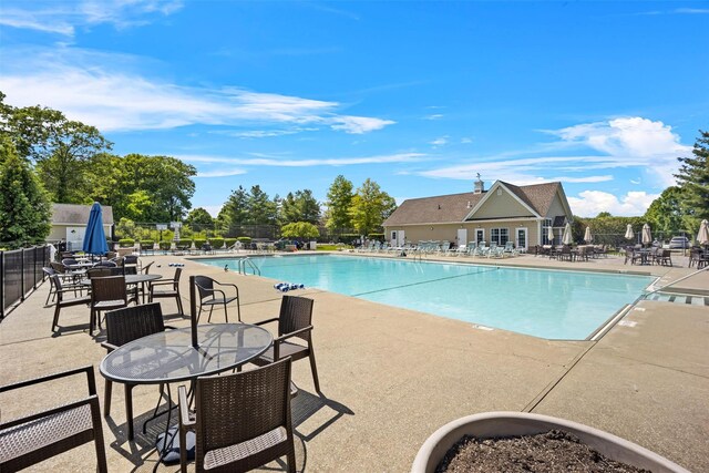 837 Huntington Dr Unit 152, Fishkill, NY 12524 - community pool featuring a patio area