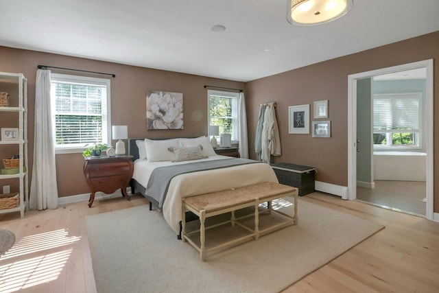 416 Sleepy Hollow Rd, Briarcliff Manor, NY 10510 - bedroom featuring light wood-style flooring and baseboards