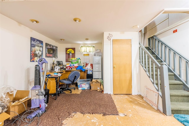 view of office space