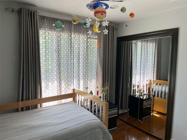 1010 S End, Woodmere, NY 11598 - bedroom featuring wood finished floors