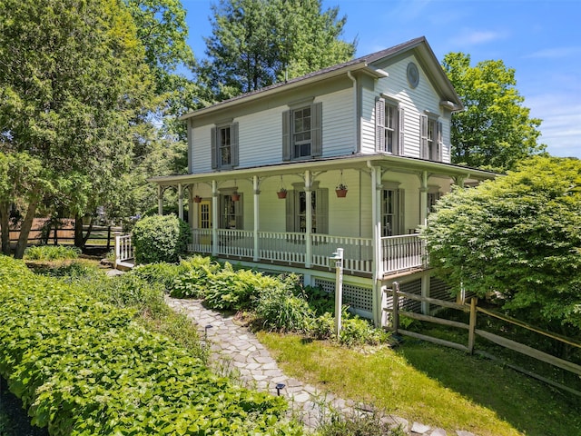 679 Titicus Rd, North Salem, NY 10560 - view of front of home featuring a porch
