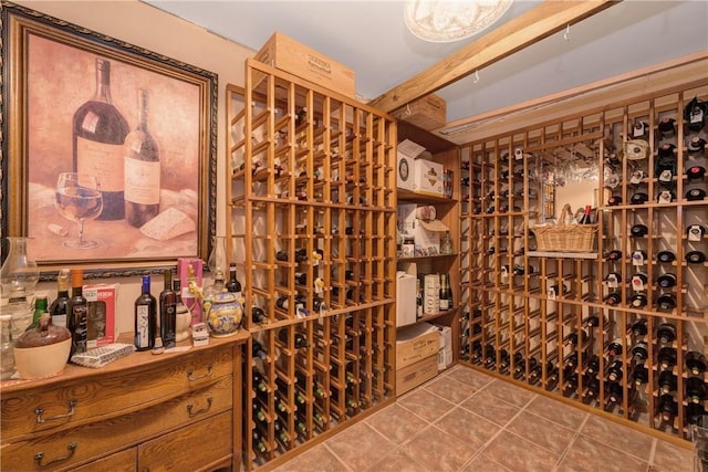 32 Old Chester Rd, Goshen, NY 10924 - wine cellar with tile patterned flooring